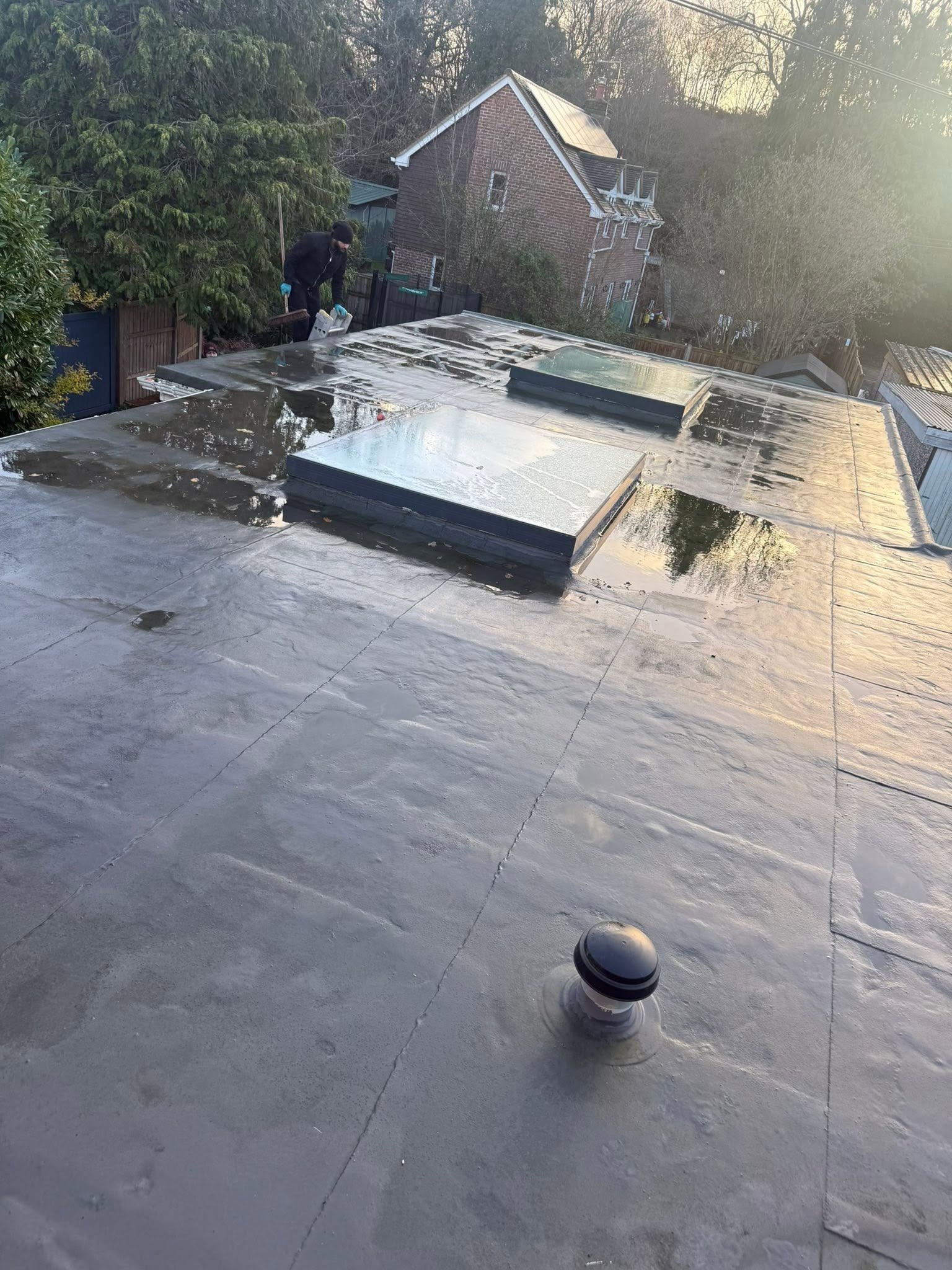 Flat roof project 04
